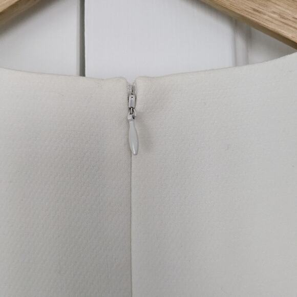Ann Taylor Off White Shift Dress Size 4 Petite NEW - Picture 10 of 10